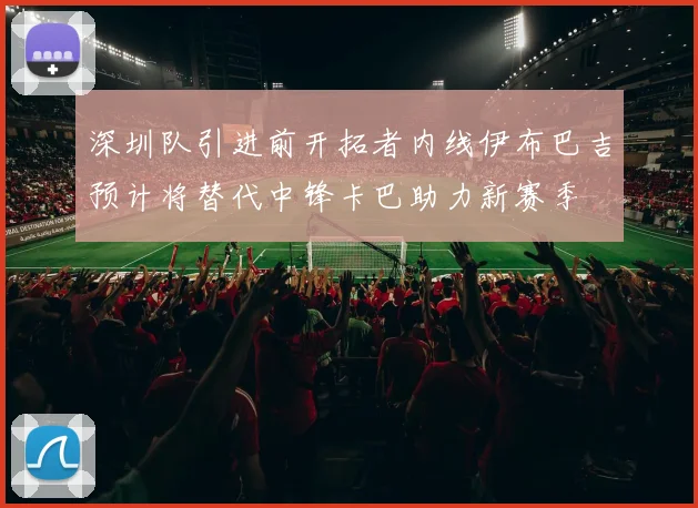 深圳队引进前开拓者内线伊布巴吉预计将替代中锋卡巴助力新赛季